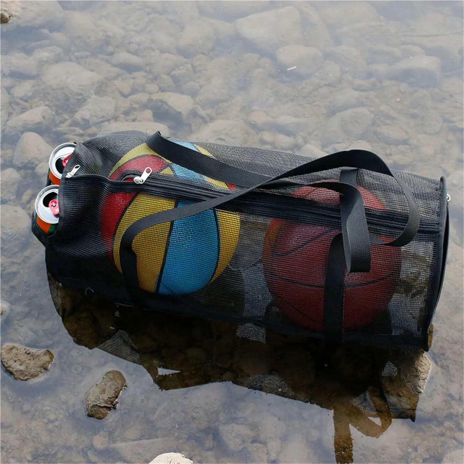 Bolsa de Gran Capacidad for 2 balones Deportivos: Baloncesto, Voleibol y fútbol para Pelotas
