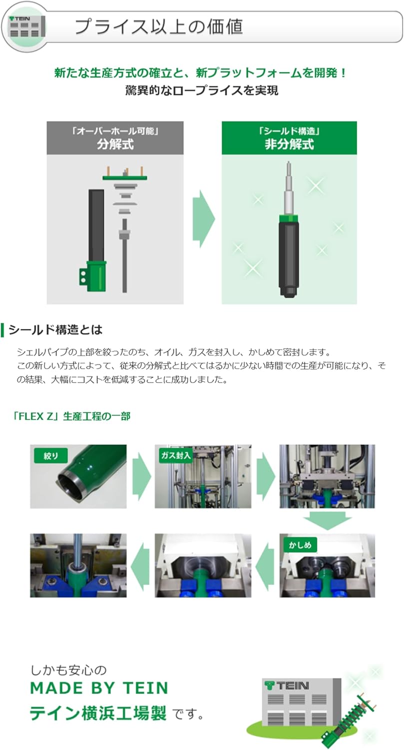 TEIN ( テイン )互換性 車高調【 FLEX Z 】日産 スカイライン R34系