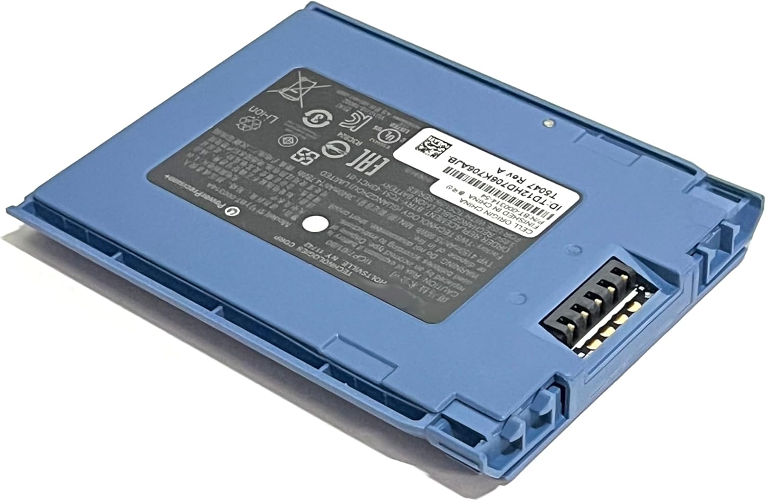 Genuine Blue Battery Compatible with Zebra TC51 - TC52 - TC56 - TC57 Barcode Scanners - BTRY-TC51-43MA1-01 / BT-000314 / BTRY-TC51-43HC1-01