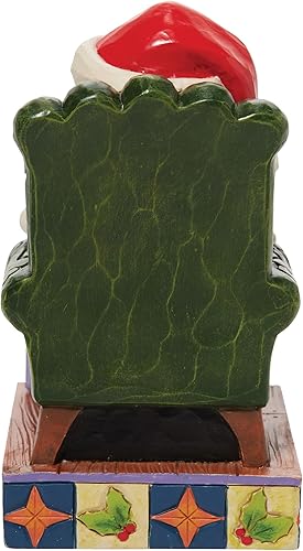 Miniatura 2 de Enesco Peanuts by Jim Shore - Figura de Santa Snoopy y Woodstock, 4.33 pulgadas, multicolor