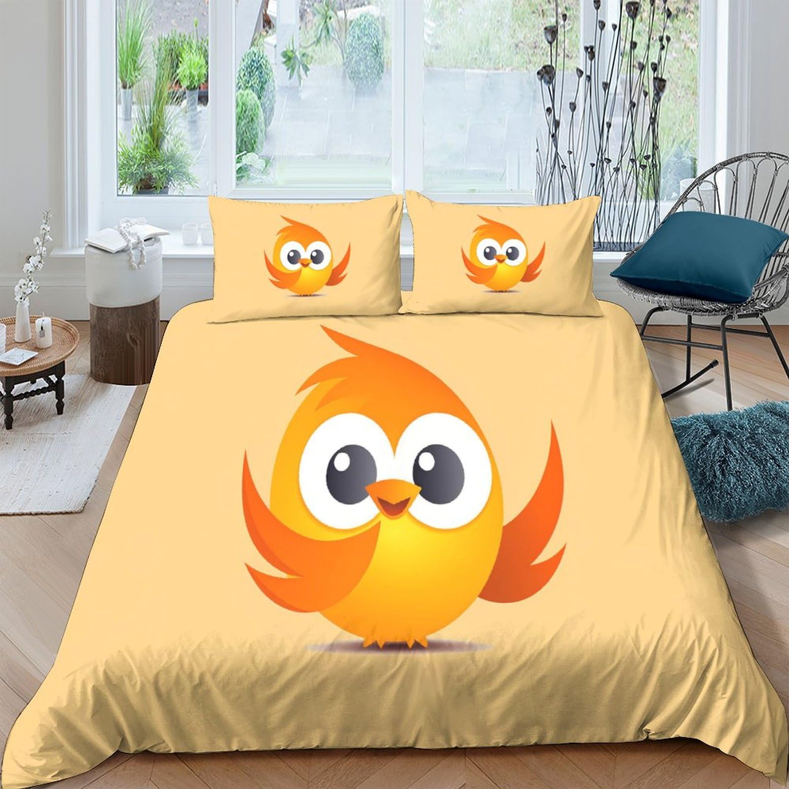 Parure de lit enfant animée 200x200 cm pour transformer la chambre en un univers magique