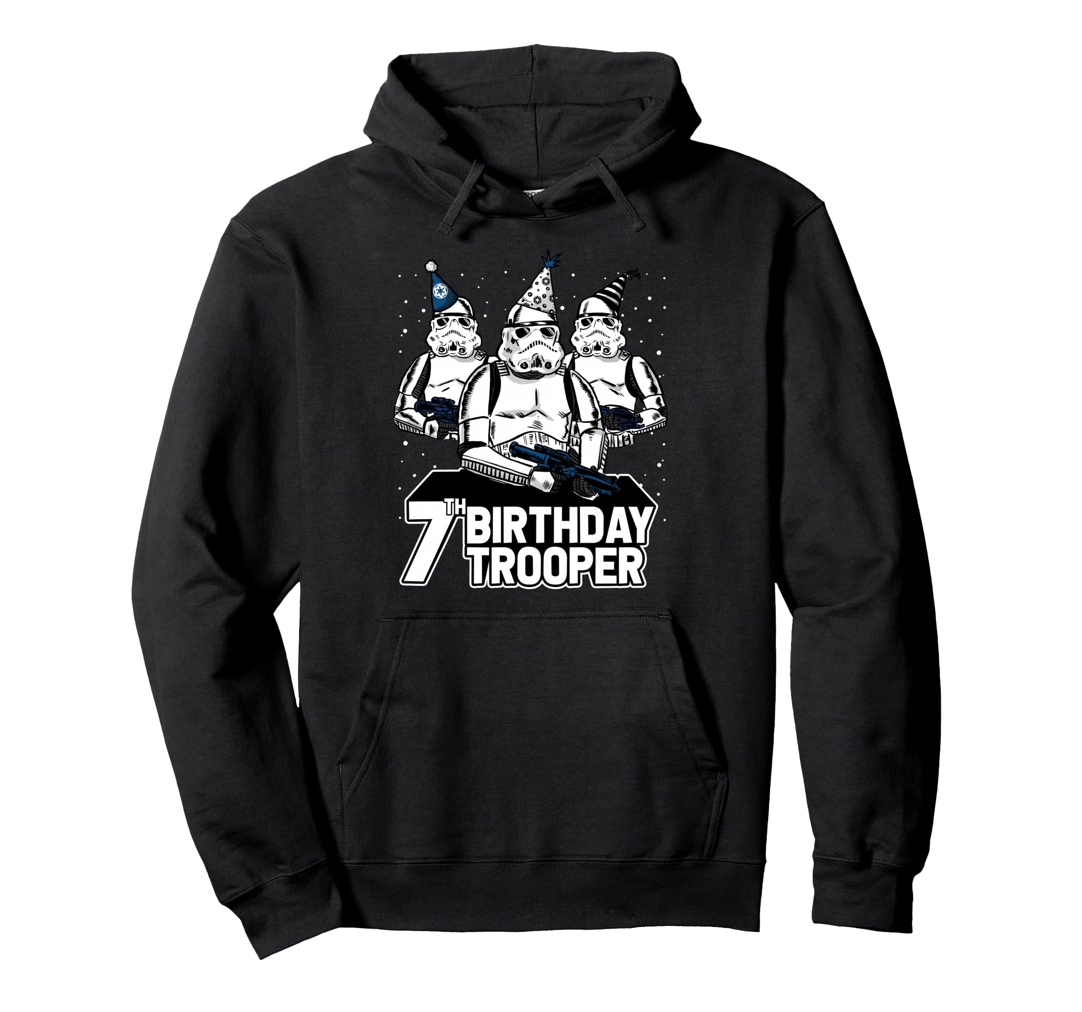 Sweat Trooper Star Wars anniversaire 7 ans pull capuche - 2
