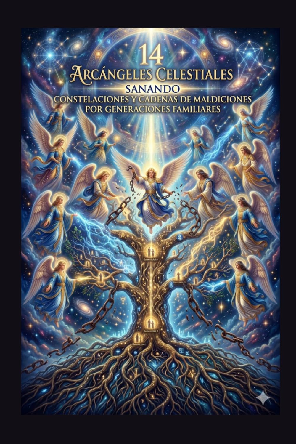 14 ARCANGELES CELESTIALES: SANANDO CONSTELACIONES Y CADENAS DE MALDICIONES POR GENERACIONES FAMILIARES