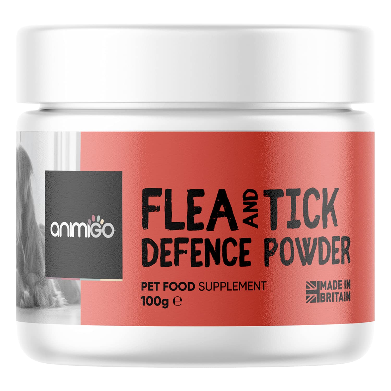 Animigo Flea & Tick Defence Powder 100g Chicken Flavour Tick And