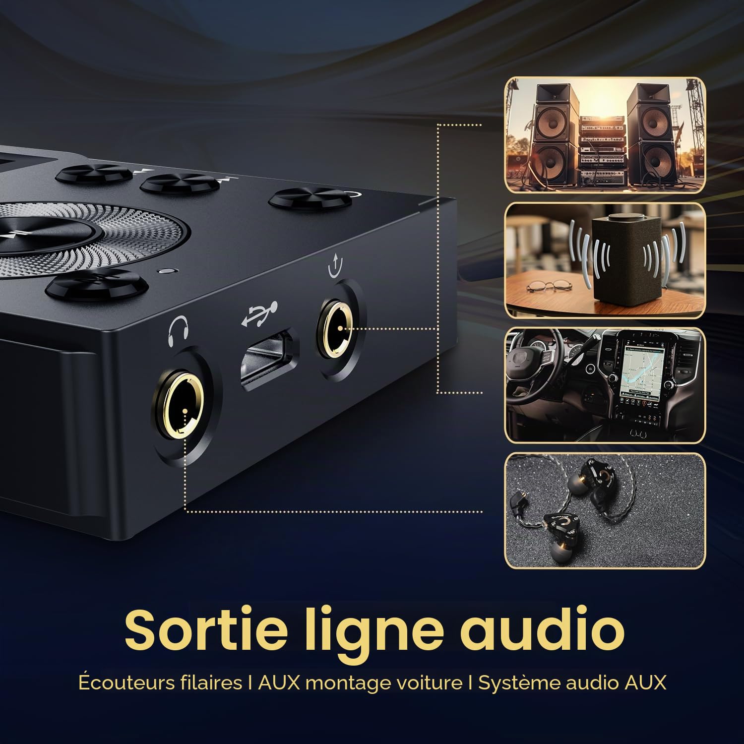 Surfans MP3 HiFi Surfans F20 avec Bluetooth, Lecteur Audio numérique Haute résolution DSD sans Perte, Lecteur Audio Portable Haute