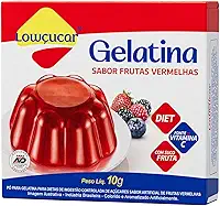 Lowcucar Gelatina Frutas Vermelhas 10G