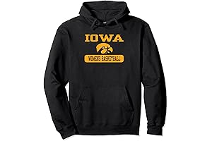Iowa Hawkeyes Women's Basketball Officially Licensed Pullover Hoodie: A Gear to Cheer for Your Team!