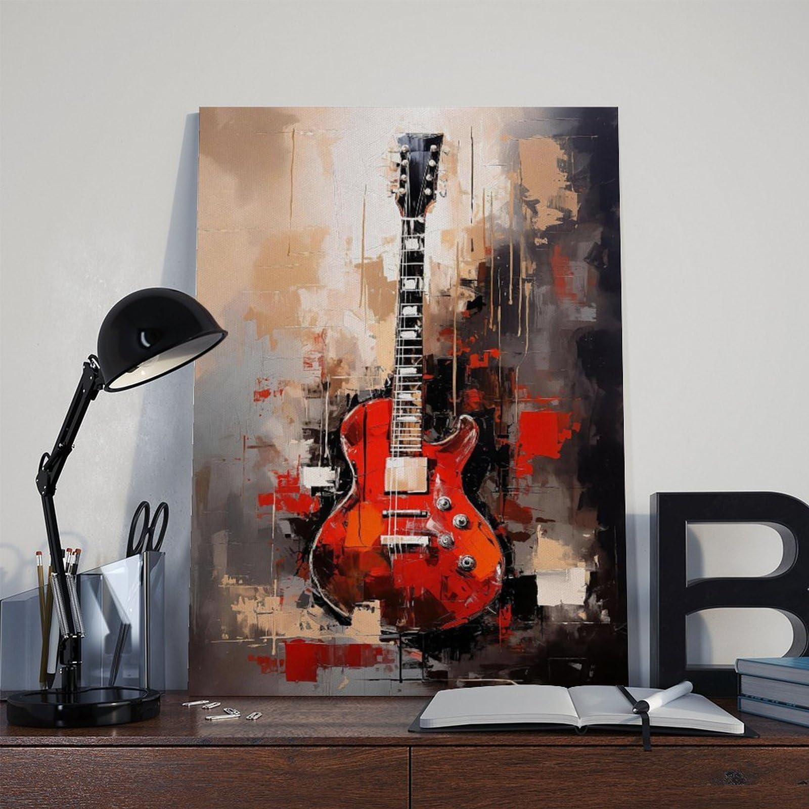 Decorazione da parete musicale (3) poster su tela decorazione per camera da letto paesaggio ufficio camera regalo decorazione 61 cm L x 91,4 cm W
