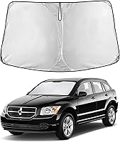 Vista 34 de EcoNour Parasol para parabrisas de camiones con bolsillo de almacenamiento Parasol reflectante de material 240T para protección contra rayos UV