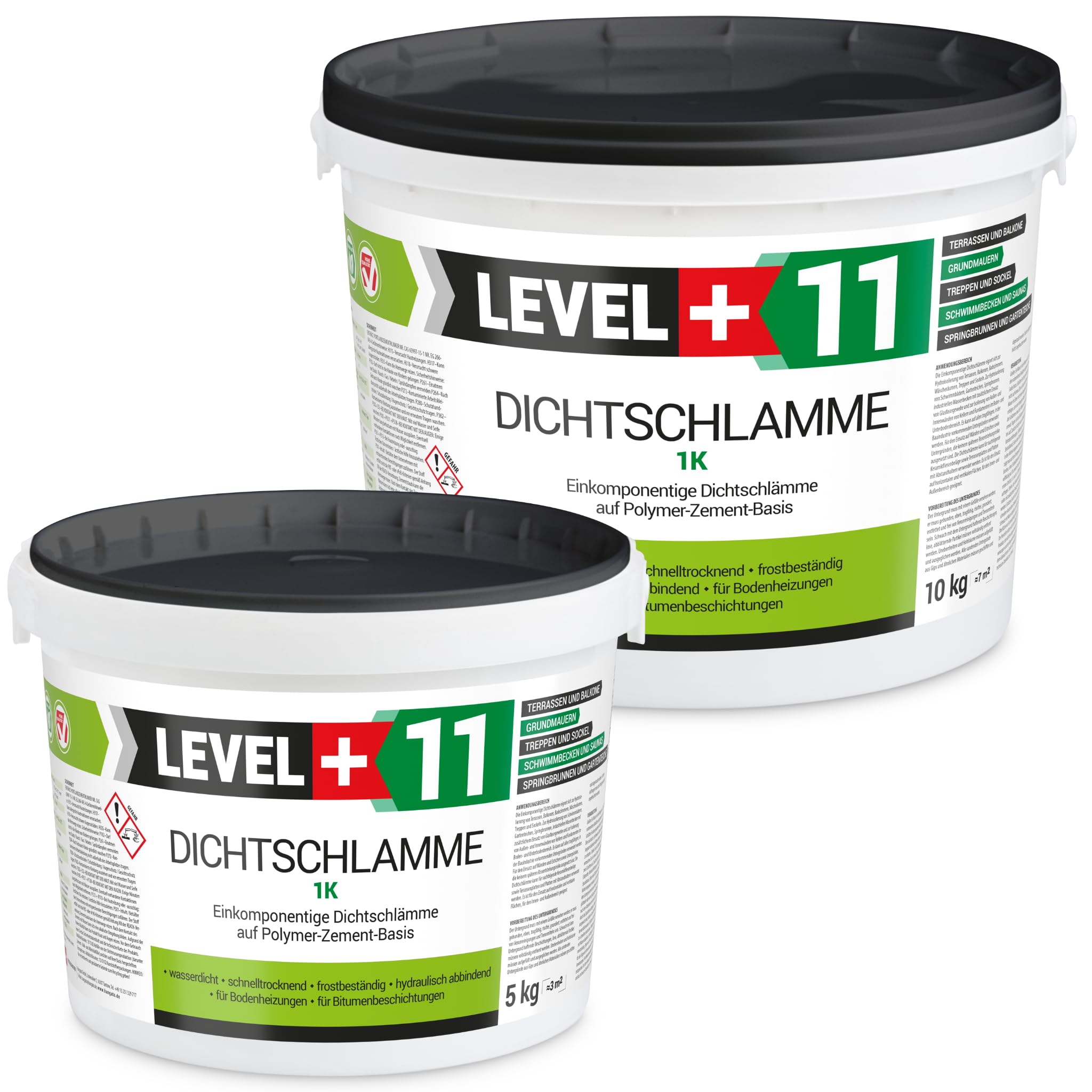 15 kg - Borne d'étanchéité 1 K - Pour cloison sèche, balcon, terrasse, joints RM11