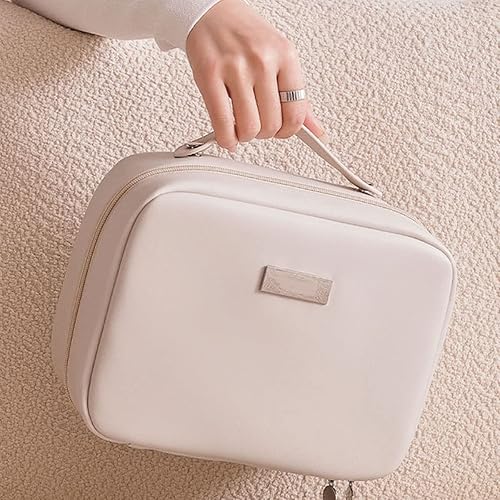 Miniatura 3 de Bolsa cosmética portátil de gran capacidad, productos para el cuidado de la piel, Bolsa de almacenamiento de brochas de maquillaje, Bolsa de