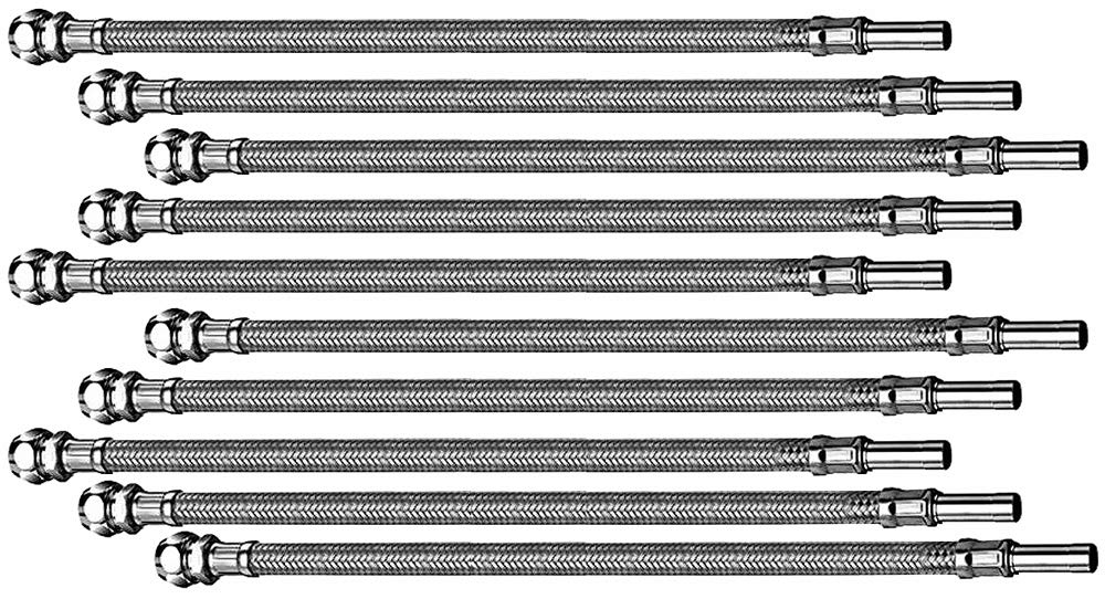 10er SET SCHELL 102060630 flexibler Anschlussschlauch 500 mm DN 8 Clean-Fix S/Armaturenanschluss/Flexschlauch/Kupferrohrspirale