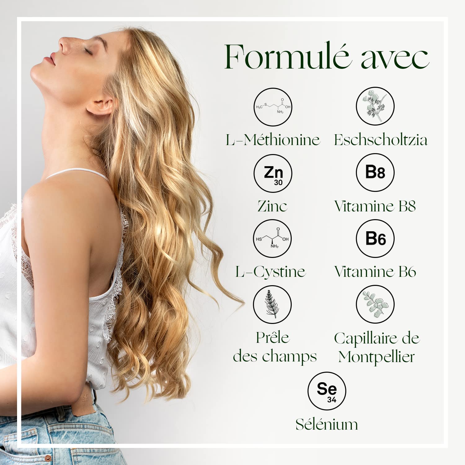 LUXÉOL - Chute De Cheveux Réactionnelle - Programme 1 mois