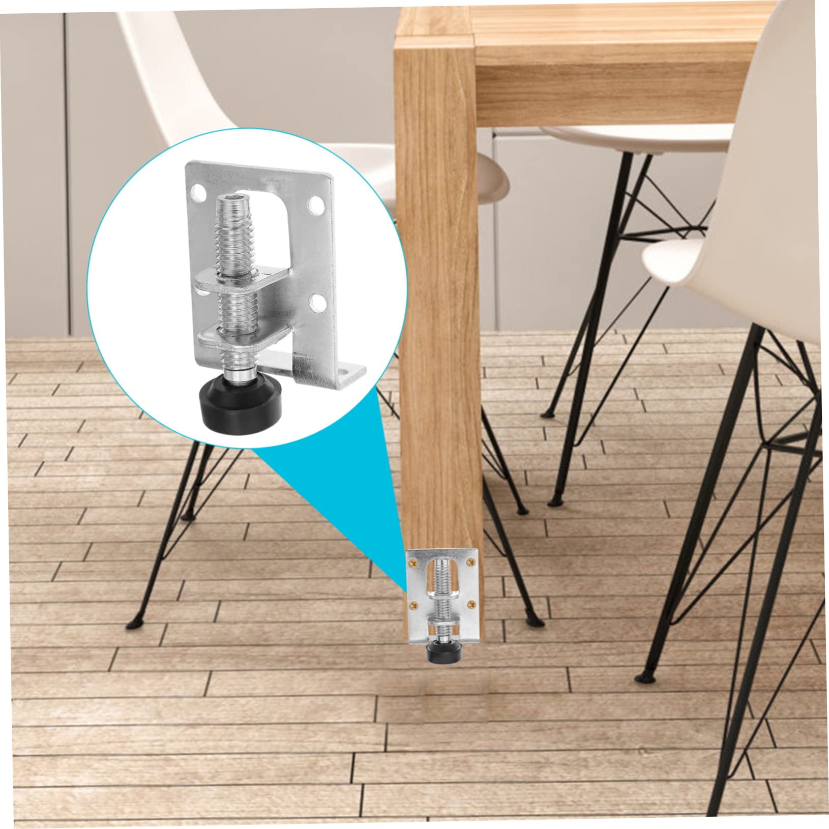 Almohadillas de fieltro resistentes para muebles, patas de nivelación antideslizantes ajustables para muebles, protectores de suelo, tapas de patas de muebles, ideales para cargas pesadas