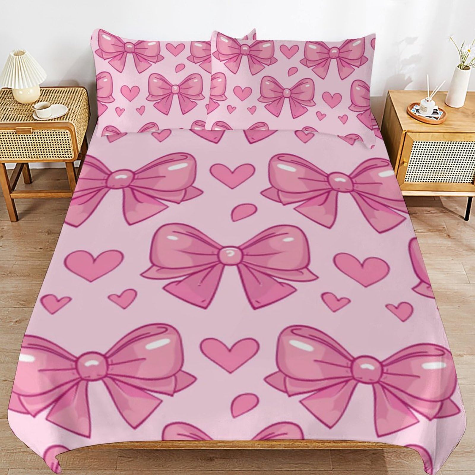 Parure de lit microfibre douce respirante housse couette animal dessin animé