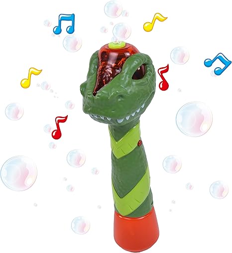 Light up dinosaur bubble wand Clearance