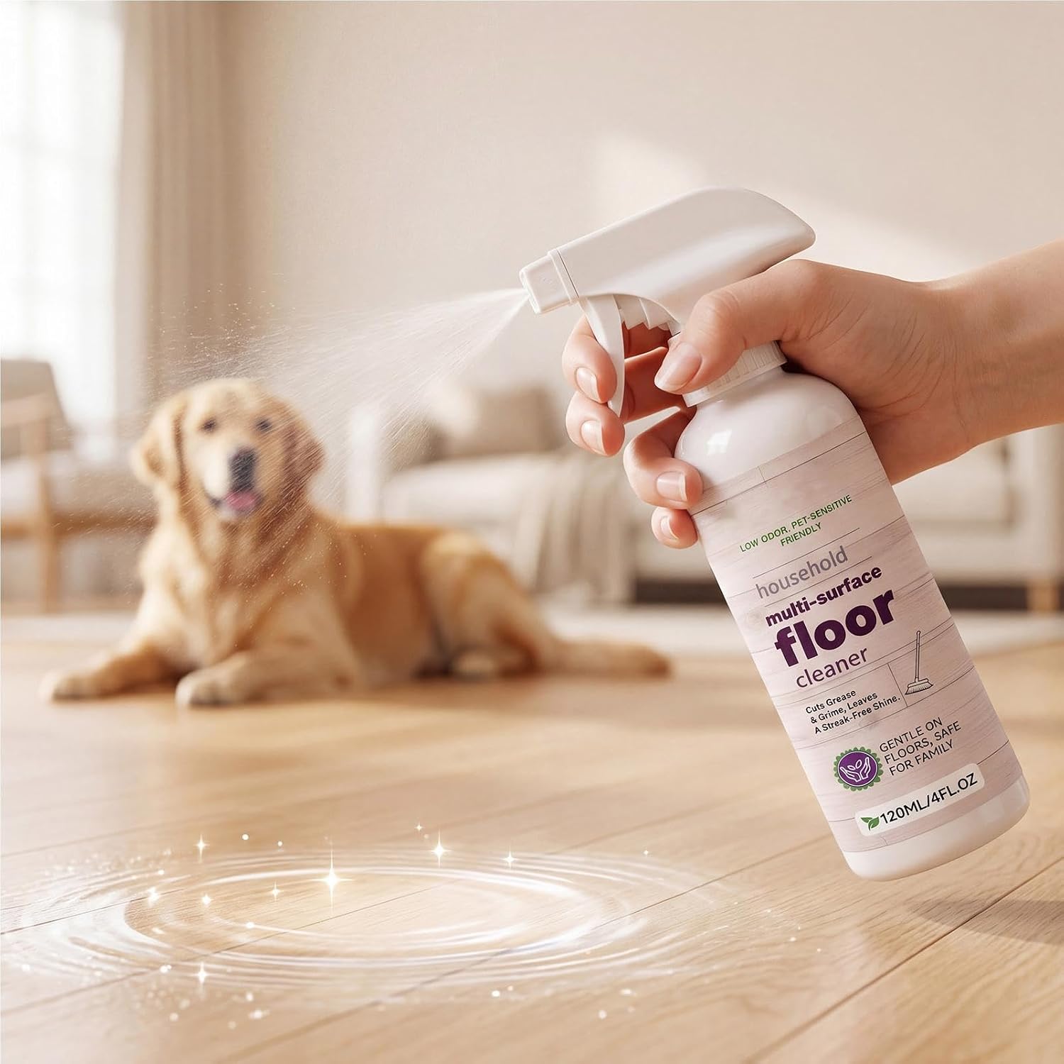 Floor Cleaning 120ml Cleaning Degreaser Spray