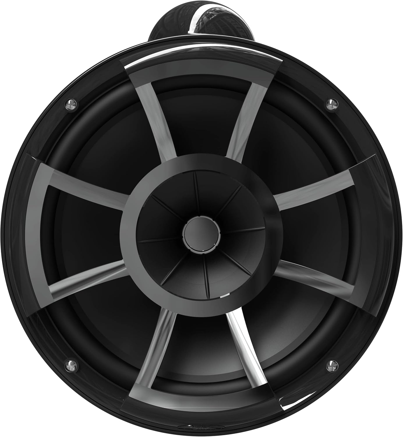Front view of wet sounds REV 10 B-SXM V2 Tower Speaker