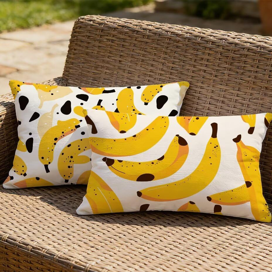 Housses de coussin extérieur 40x80 imperméables et anti-UV