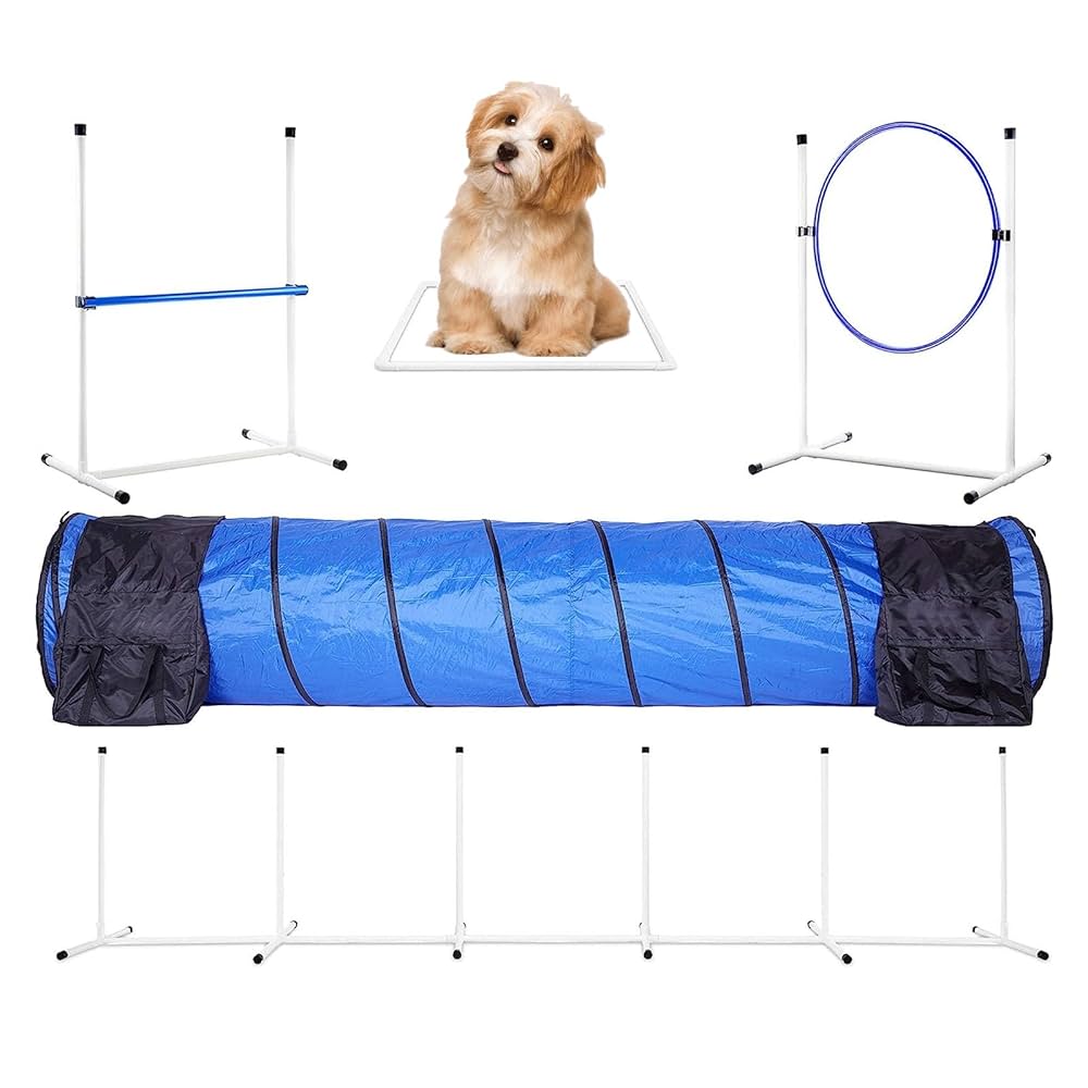 犬用　小型犬　ドッグアジリティ　５点セット Amazon.co.jp: Bonarca ドッグアジリティ 【セット/コーン6個