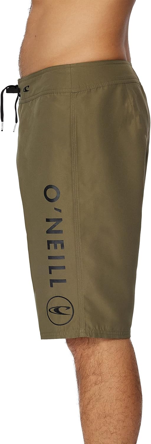 O'NEILL Men's 21 Inch Solid Boardshorts-Water Resistant Swim Trunks for Men with Quick Dry Stretch Fabric and Pockets - Image 2