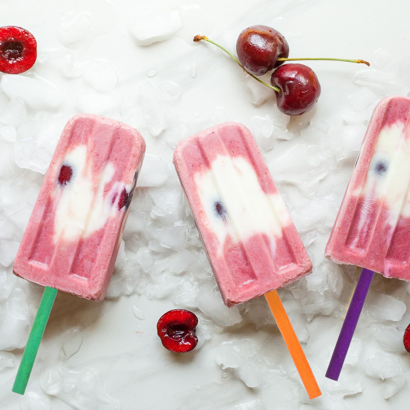 Healvian 500 Piezas Juguetes Hechos Palitos de Helado Palitos de Madera para Manualidades para Hacer