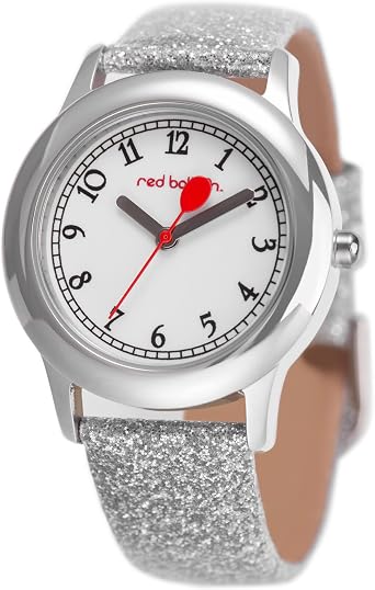 Red Balloon Kids Stainless Steel Time Teacher Analog Quartz Strap Watch