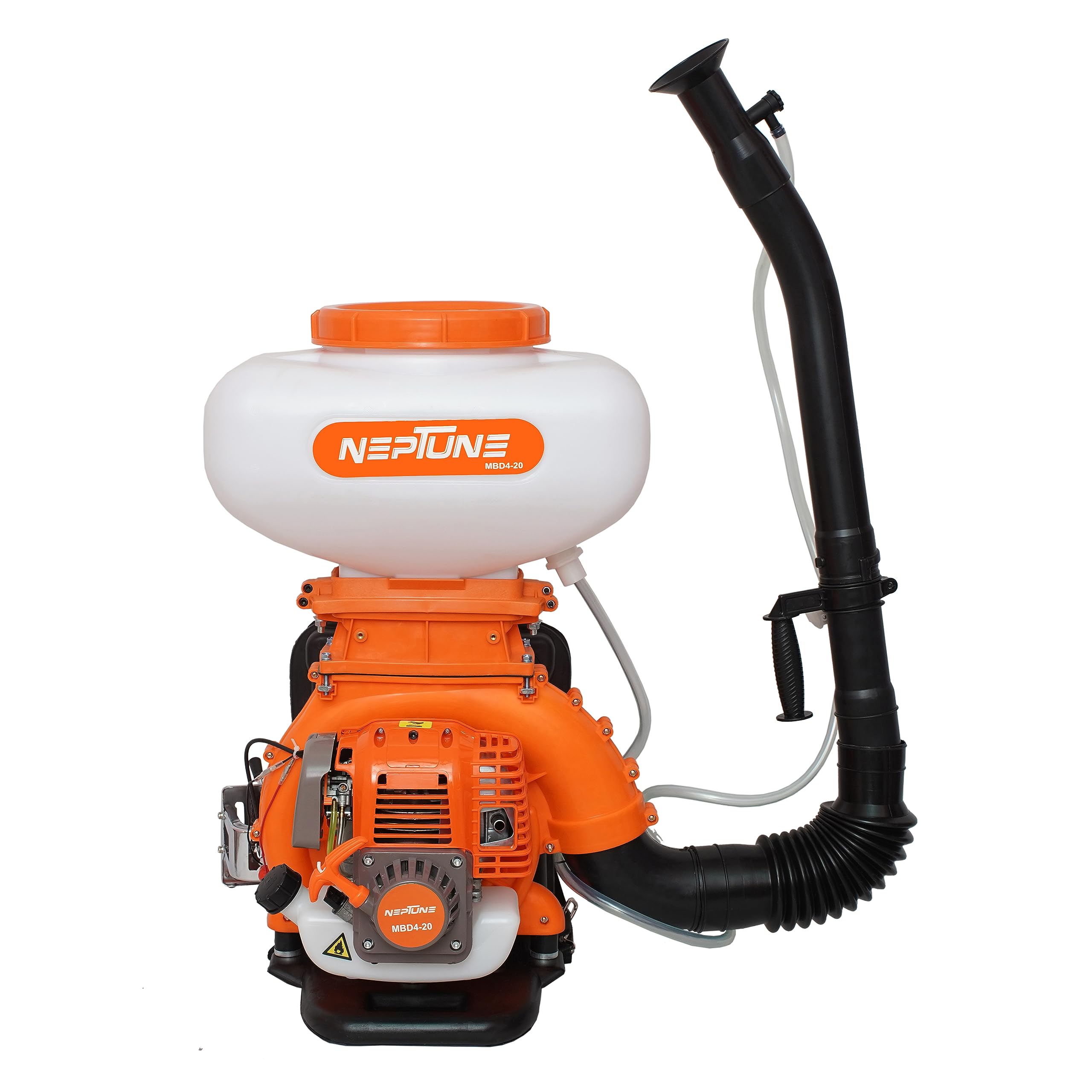 Neptune Simplify Farming MBD-40 2 in 1 Knapsack Mist Blower, Powder Duster and Sprayer | 4-Stroke 35cc Petrol Engine | 20-Litre Tank Capacity | Multipurpose for Agriculture & Garden Use