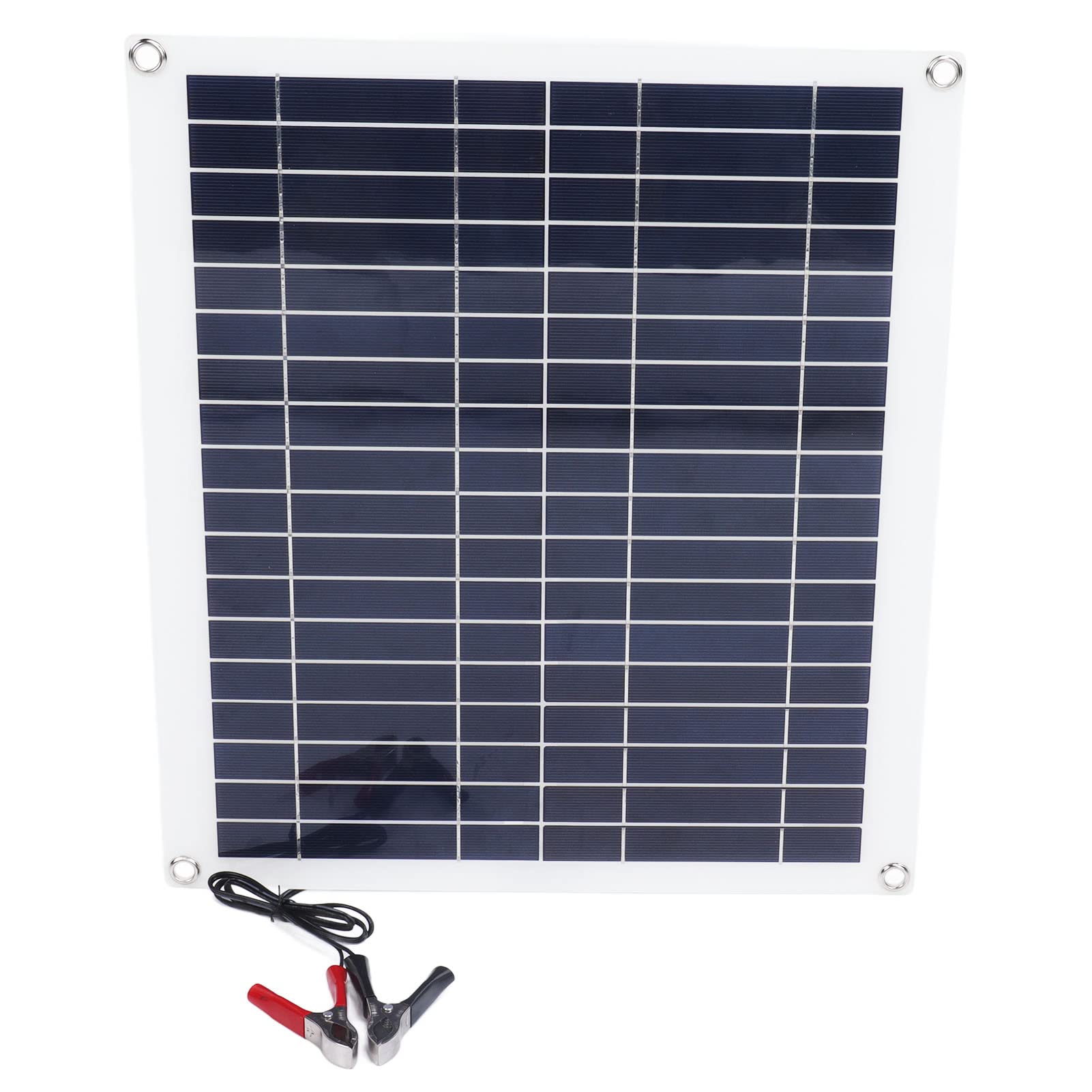 Set di Pannelli Solari Caricabatterie Solare Portatile Pieghevole e Leggero da 20 W con Controller 100 A per Auto da Esterno per Cellulare