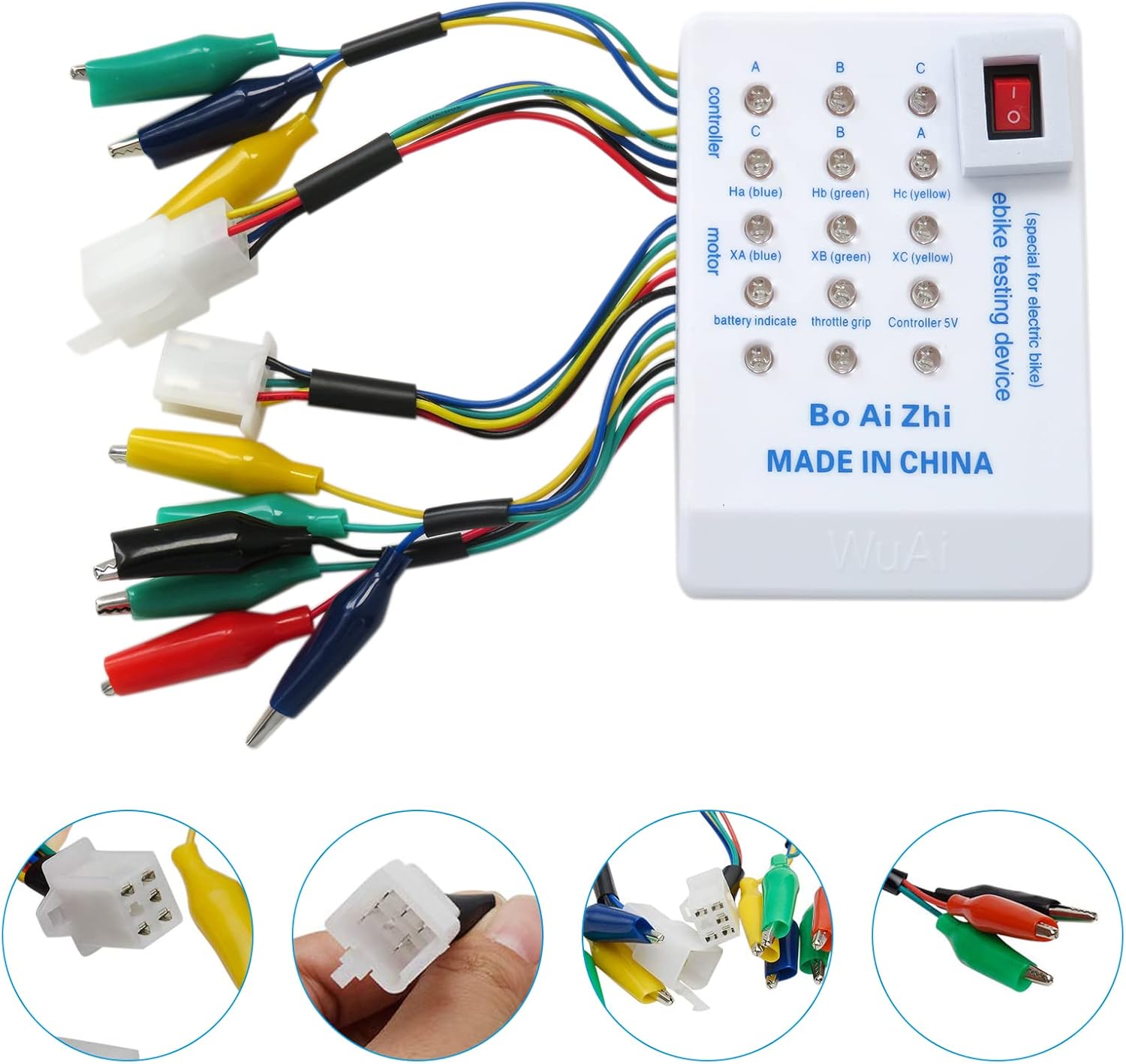 1pc 24V/36V/48V/60V/72V Electro Car Ebike Scooter