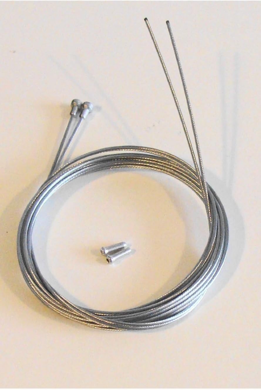 2 x Clarks Pear Ended Road Bicycle Bike Brake Cable Inner With Alloy