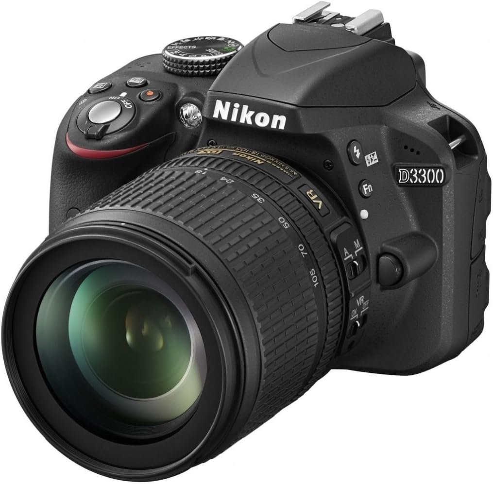 Nikon D3300 Kit schwarz + AF-S DX 18-105 mm VR