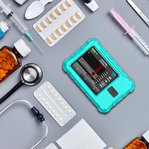 Miniatura 5 de Funda de silicona para tándem T Slim X2T bombas de insulina delgadas, a prueba de golpes, antideslizante, piel de gel suave con bisel elevado para