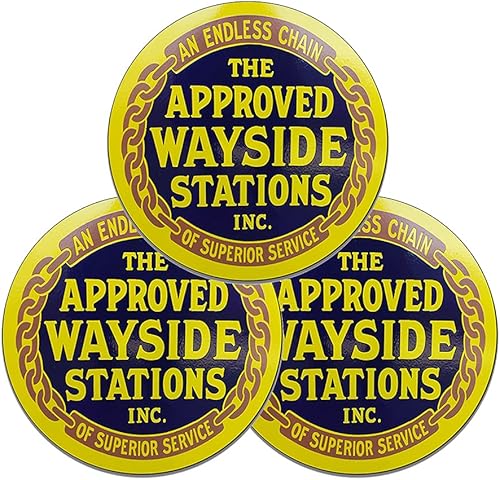 Miniatura 54 de Buick Car Company Authorized Service Insignia Emblem Seal Vintage Gas Signs Reproducción Car Company Letreros de metal de estilo vintage Letreros de