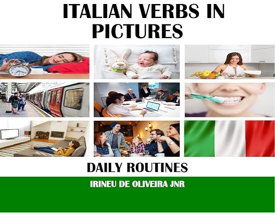 Italian Verbs in Pictures: Daily Routines cover