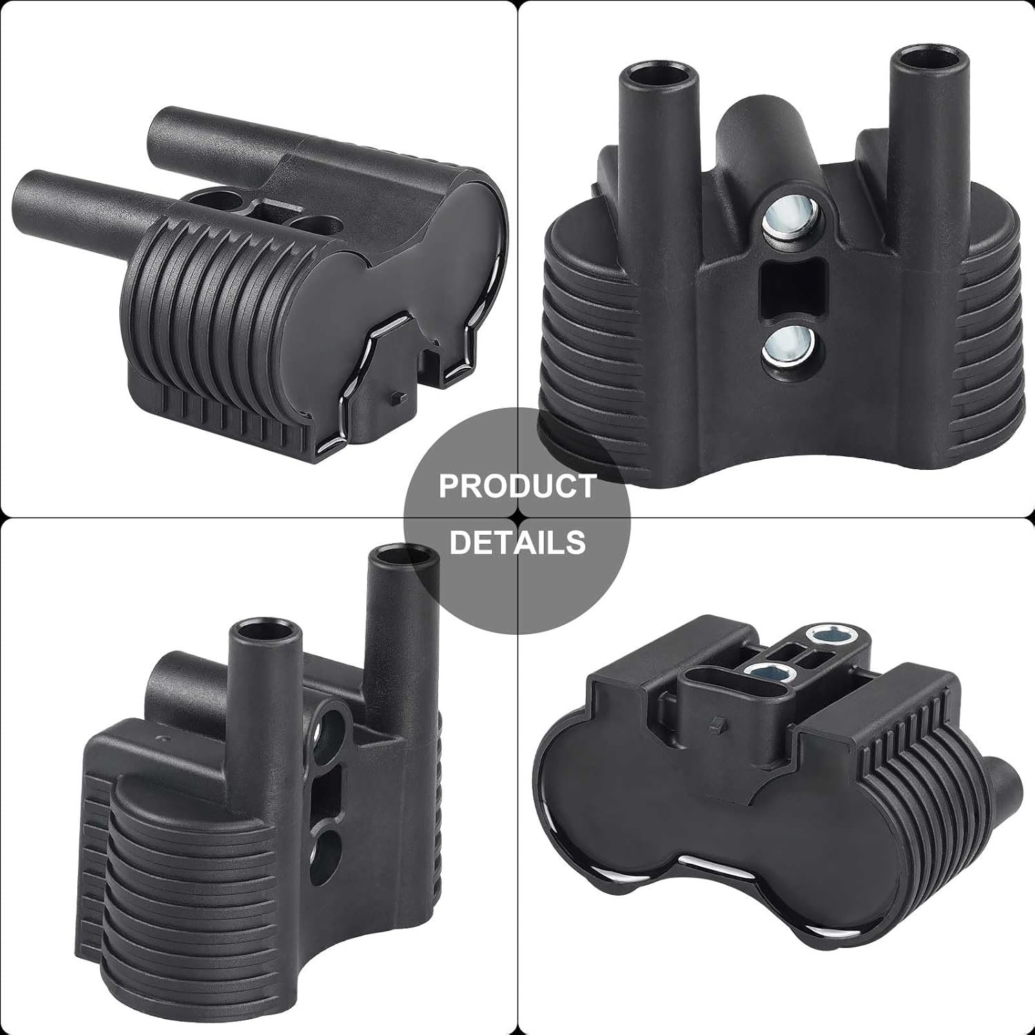 Ignition coil & Spark Plug Wire Cap Set 2007-2022 for XL1200 XL883 Sportster SuperLow Roadster Iron Forty-Eight Seventy-Two