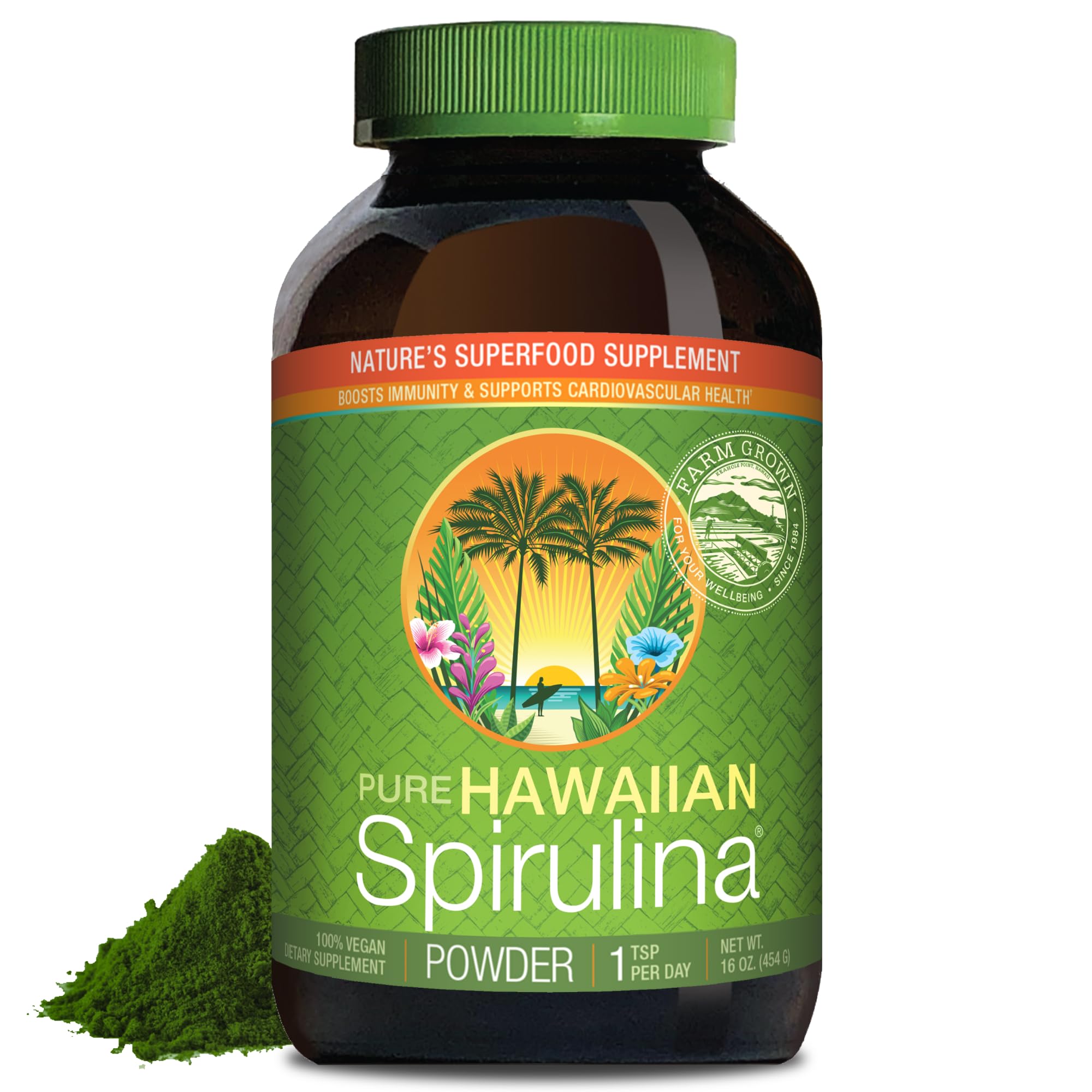 Nutrex Hawaii Pure Hawaiian Spirulina Powder, Vegan, Non-GMO, 9.53 oz — Amazon image 10