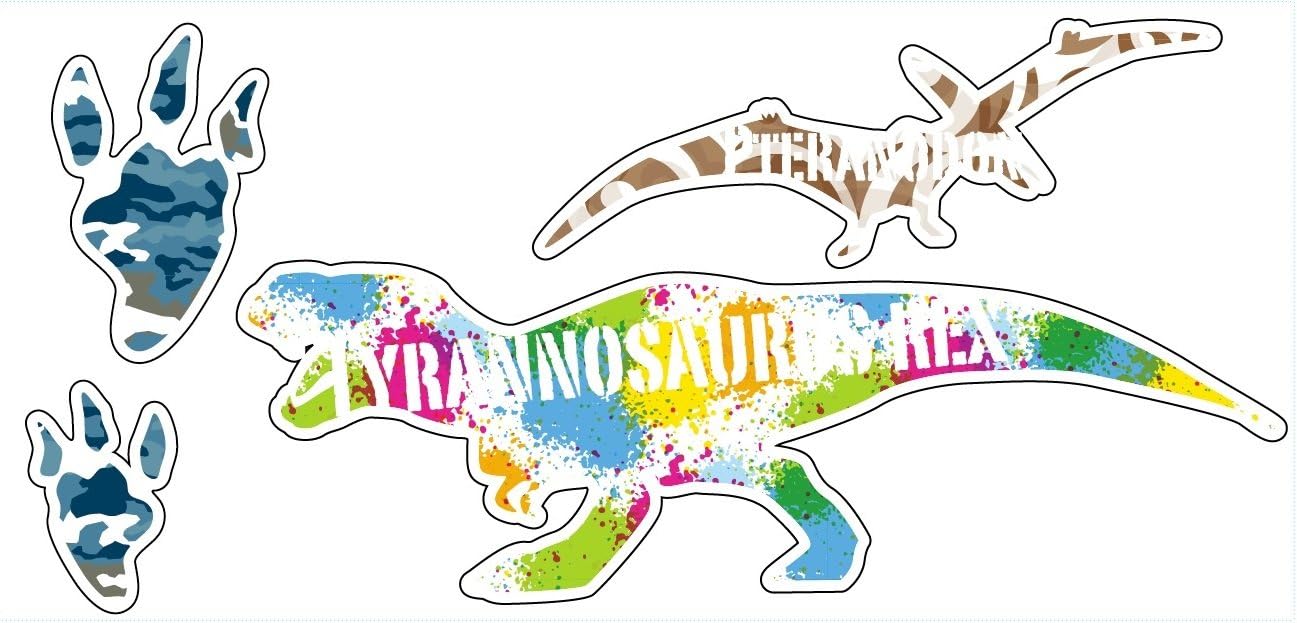 Amazon Reflector Sticker 恐竜 反射シール リフレクター ステッカー ステッカー デカール 車 バイク