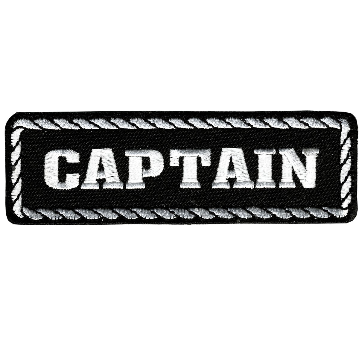 Hot LeathersPPD1010 Captain Patch (4" Width x 1" Height)