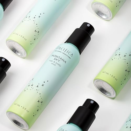 Vista 39 de Pacifica - Atomizador de fragancia corporal y perfume para el cabello Blue Moon con lavanda y grosella, sin alcohol, vegano y no testado