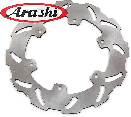 Miniatura 2 de Arashi Rotor de disco de freno trasero para Suzuki RM 125 250 1988-1999  RMX250S 1992-1998 Accesorios de motocicleta RM125 RM250 Plata