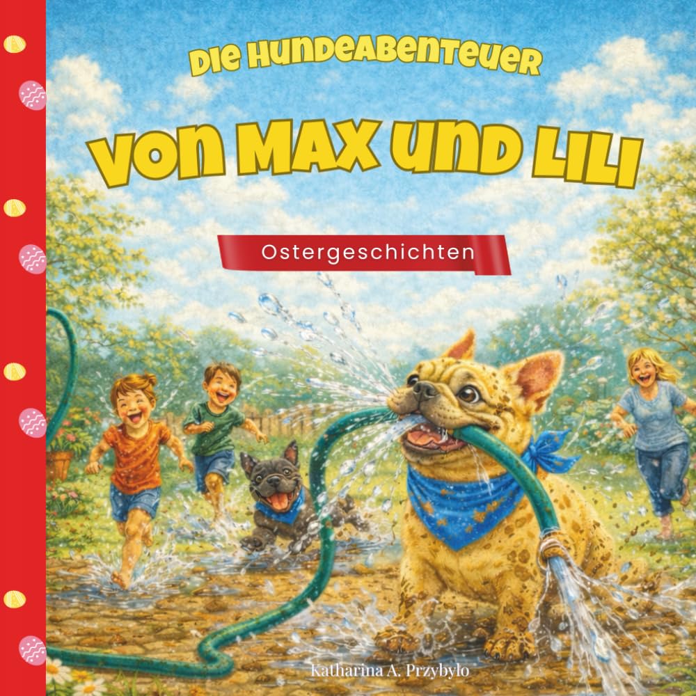 Die Hundeabenteuer von Max und Lili – Ostergeschichten: Ein lustiges Kinderbuch über zwei freche französische Bulldoggen