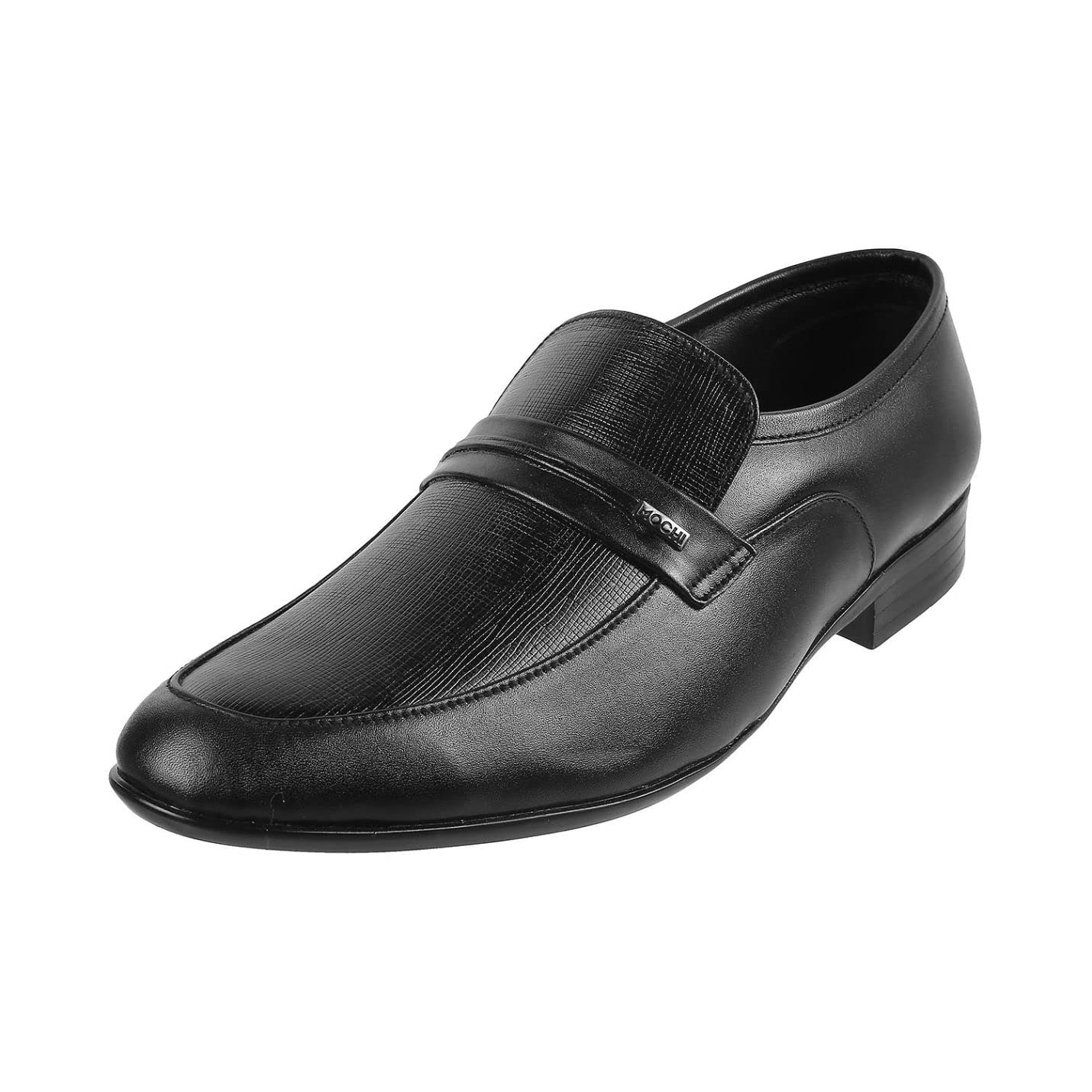 Mochi Men Black Leather Mocassin,EU/43 UK/9 (19-6694) (B0BFDXLVDX) Amazon Price History, Amazon Price Tracker