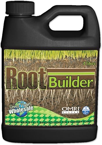 Green Planet Nutrients - ROOT BUILDER (4 litros)  Enmienda microbiana del suelo, aumento de la biomasa microbiana, construcción de estructura del