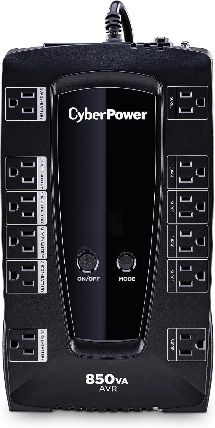 CyberPower LE850G UPS Battery Backup & Surge Protector