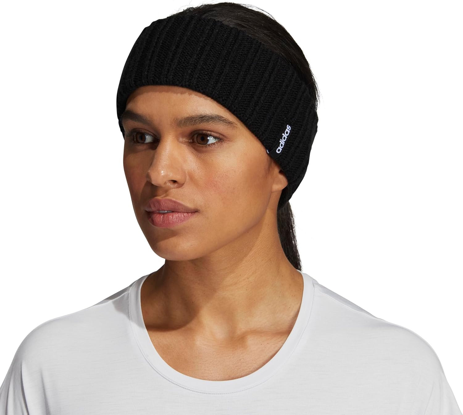 adidas Women's Knit Headband – Soft Winter Ear Warmer for Cold Weather
