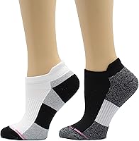 Vista 16 de Dr. Motion Calcetines de compresión de corte bajo para mujer, paquete de 2