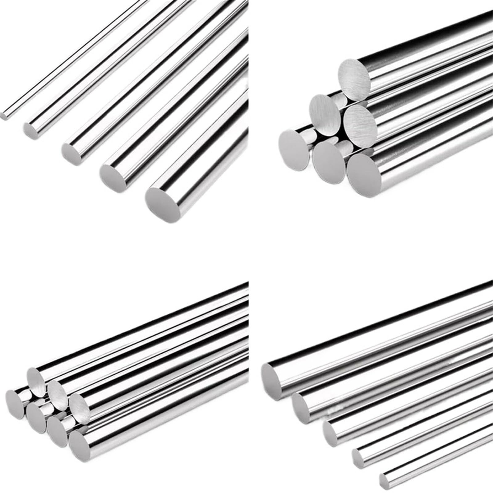 Varillas Redondas De Acero Inoxidable Varilla redonda sólida de acero inoxidable de 200 mm