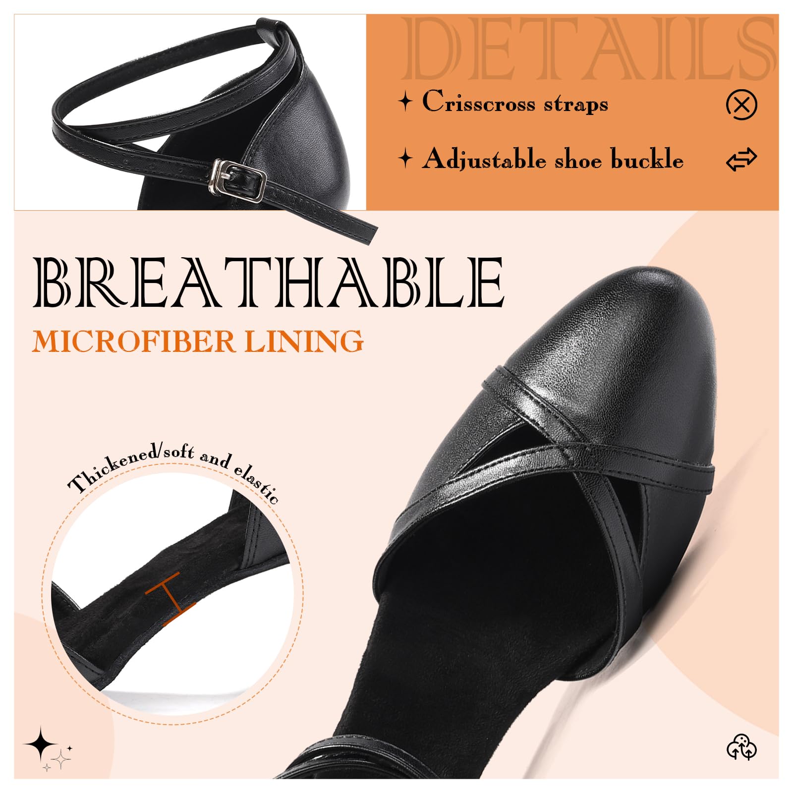 Damen Latin Tanzschuhe Geschlossen Salsa Tango Charakter Ballsaal Tanzschuhe Wildledersohle