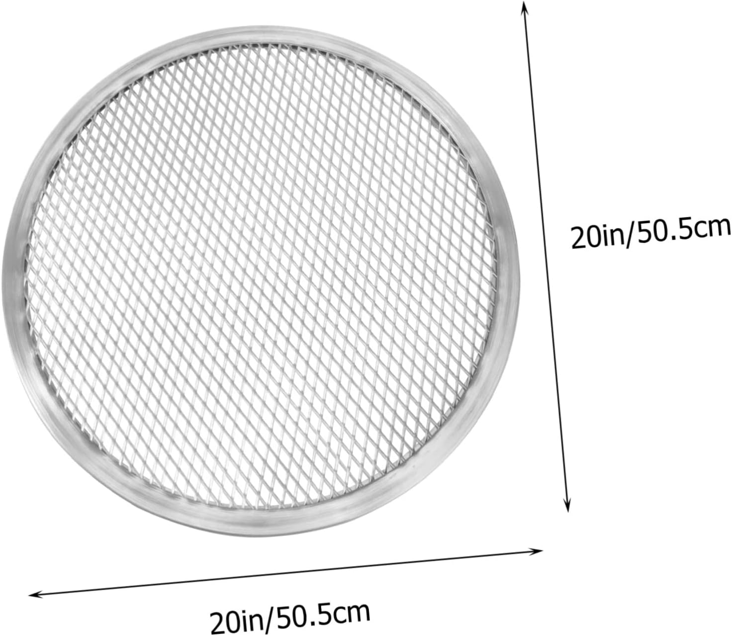 ABOOFAN Aluminum Pizza Baking Pan Net Thickened Pizza Tray Non-stick and Easy to Clean for Home and Restaurant Ovens